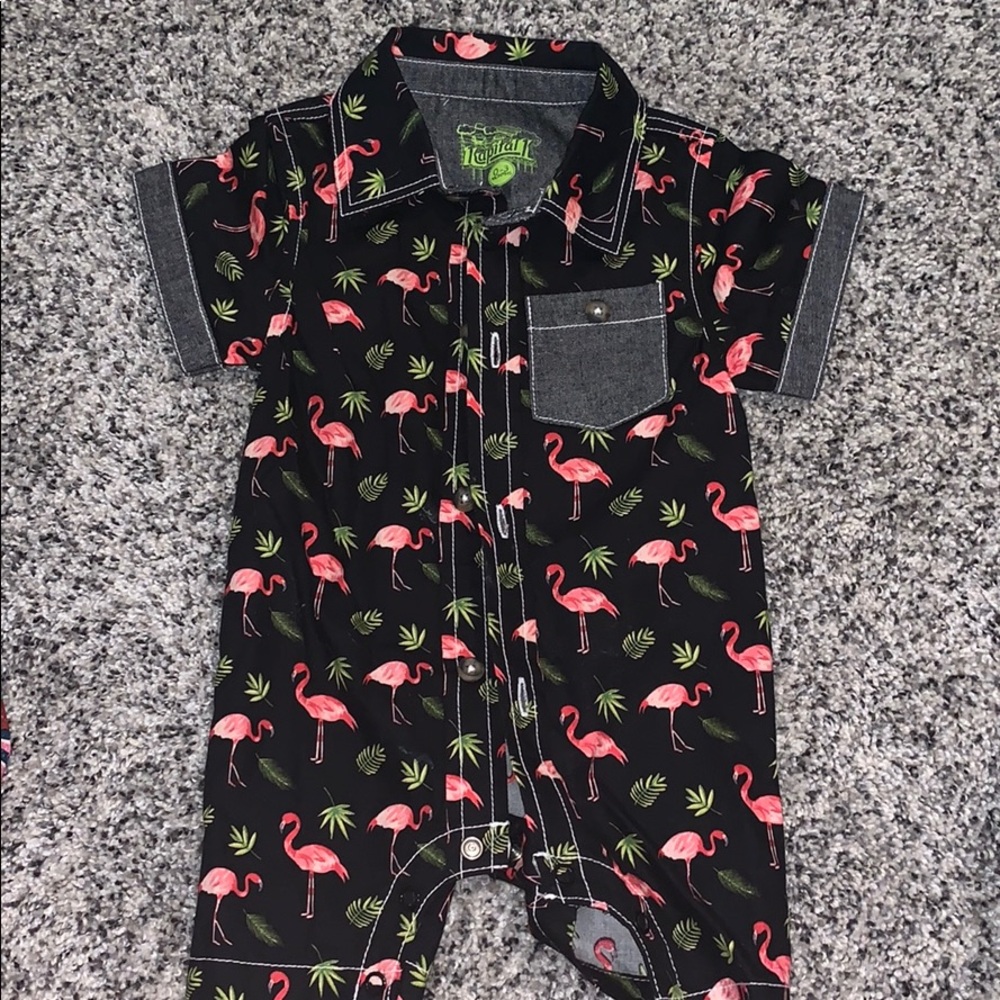 Baby Boys Romper Outfit